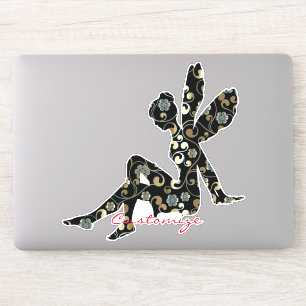 Fairy Silhouette Thunder_Cove Sticker