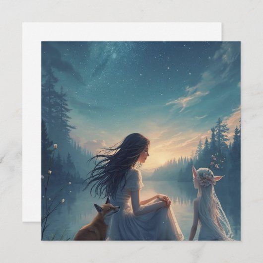 FAIRY SISTERS AND THE FOX (Voorkant / Achterkant)