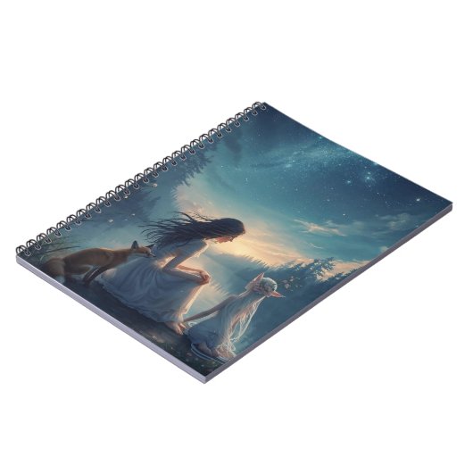 FAIRY SISTERS AND THE FOX NOTITIEBOEK (Linkerzijde)