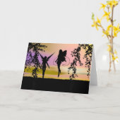 Fairy Sisters Kaart (Gele Bloem)