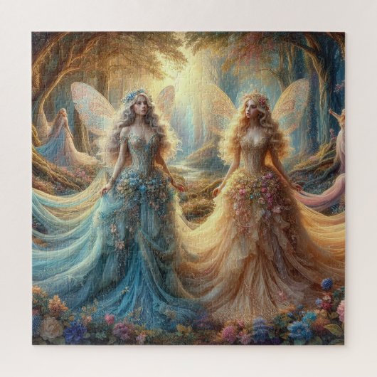 Fairy Sisters Legpuzzel (Verticaal)