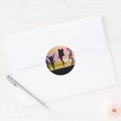 Fairy Sisters Ronde Sticker (Envelop)