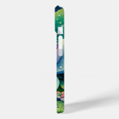 Fairy slapen op een bloem gepersonaliseerd Case-Mate iPhone case (Achterkant / Links)