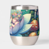 Fairy Slapen op een Flower Fairytale gepersonalise (Achterkant)