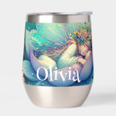 Fairy Slapen op een Flower Fairytale gepersonalise (Links)