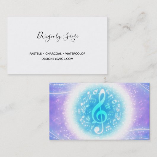 Fairy Song Visitekaartje (Voorkant / Achterkant)