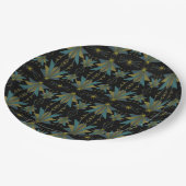 Fairy Stars Black 9-inch Bord papier (Gekanteld)