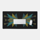 Fairy Stars Black Desk Mat (Keyboard & Muis)