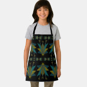 Fairy Stars Black Small Apron Schort (Insitu)
