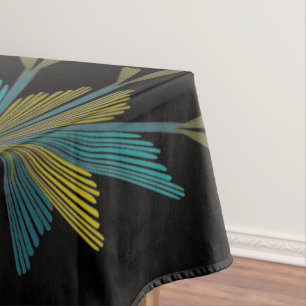 Fairy Stars Black Tablecloth (3 maten) Tafelkleed