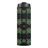 Fairy Stars Black Thermal Travel Tumbler Thermosbeker (Voorkant)