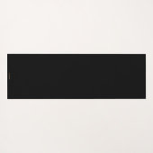 Fairy Stars Black Yoga Mat (Achterkant (horizontaal))