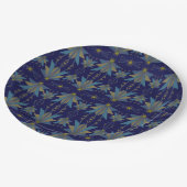 Fairy Stars Navy 9-inch Bord papier (Gekanteld)