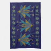 Fairy Stars Navy Kitchen Towel Theedoek (Verticaal)