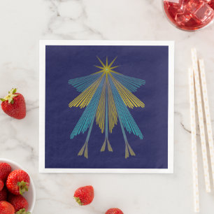 Fairy Stars Navy Paper Napkins Servet