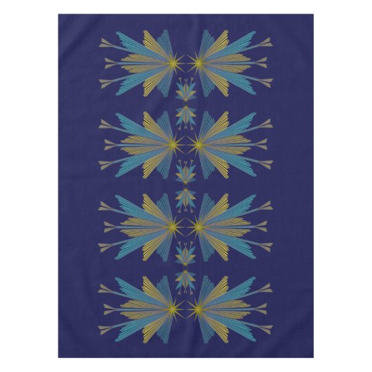 Fairy Stars Navy Tablecloth (3 maten) Tafelkleed (Voorkant)