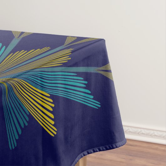 Fairy Stars Navy Tablecloth (3 maten) Tafelkleed (Voorbeeld)