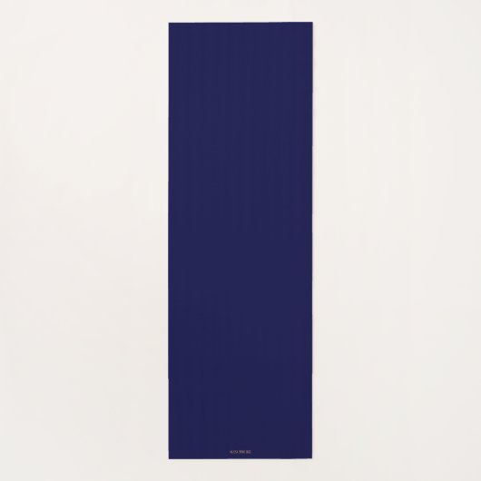 Fairy Stars Navy Yoga Mat (Achterkant)