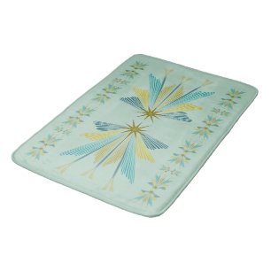 Fairy Stars Pistachio Bath Mat