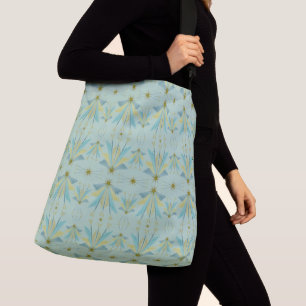 Fairy Stars Pistachio Crossbody Bag (2 Sizes) Tas