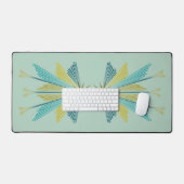 Fairy Stars Pistachio Desk Mat (Keyboard & Muis)