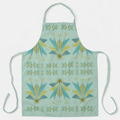 Fairy Stars Pistachio Large Apron Schort (Voorkant)