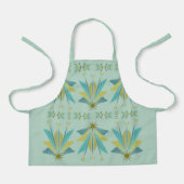 Fairy Stars Pistachio Small Apron Schort (Voorkant)