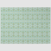 Fairy Stars Pistachio Weefpapier Tissuepapier (Voorkant)