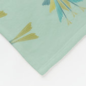 Fairy Stars Small Pistachio Fleece Blanket (Hoek)