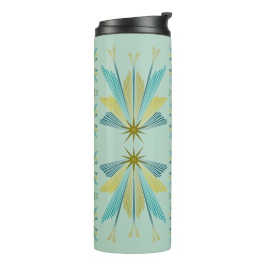 Fairy Stars Thermal Travel Tumbler Thermosbeker (Gedraaid links)