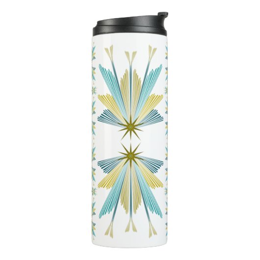 Fairy Stars Thermal Travel Tumbler Thermosbeker (Gedraaid links)