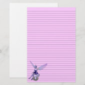 Fairy Stationery - optionele lijnen Briefpapier (Voorkant / Achterkant)