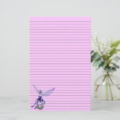 Fairy Stationery - optionele lijnen Briefpapier (Staand voorkant)