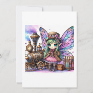 fairy steampunk kaart