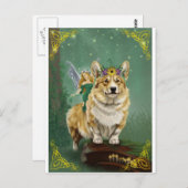 Fairy Steed Briefkaart (Voorkant / Achterkant)