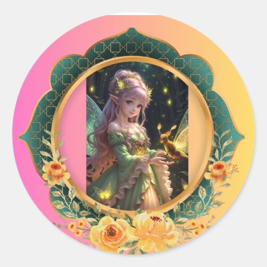 Fairy stickers voor kinderen cadeau (Voorkant)