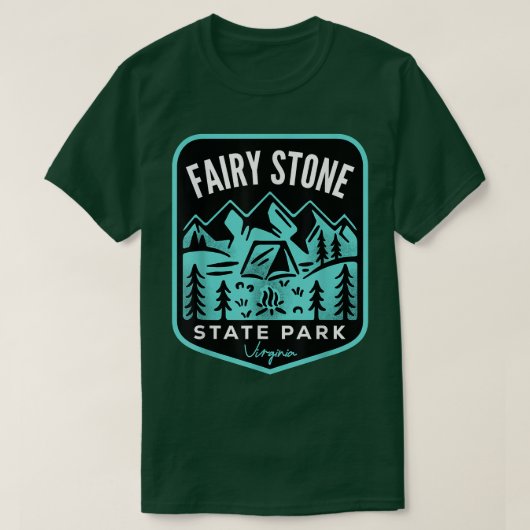 Fairy Stone State Park VA  T-shirt (Design voorkant)