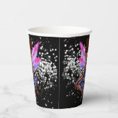 Fairy string licht afrikaans-amerikaans meisje zwa papieren bekers (Rechts)