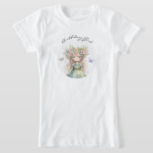 Fairy T-shirt voor Birthday Girl (Laagn)