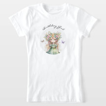Fairy T-shirt voor Birthday Girl