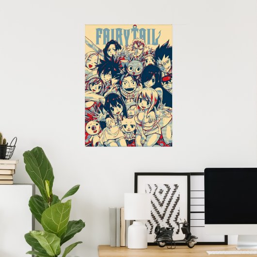 Fairy Tail 24 Poster (Thuiskantoor)