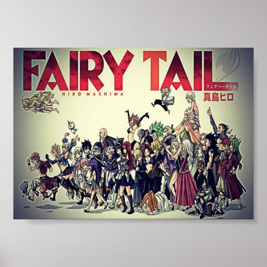 Fairy Tail 37 Poster (Voorkant)