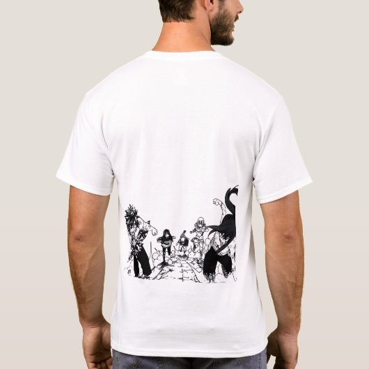 Fairy Tail Anime T-Shirt (Achterkant)