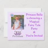Fairy Tail Party Invitation Kaart (Voorkant)