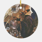 Fairy Tale, Aladdin en de Magic Lamp Keramisch Ornament (Achterkant)