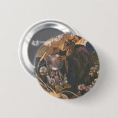 Fairy Tale, Aladdin en de Magic Lamp Ronde Button 5,7 Cm (Voorkant /achterkant)