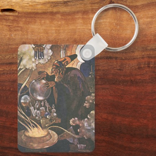  Fairy Tale, Aladdin en de Magic Lamp Sleutelhanger (Achterkant)