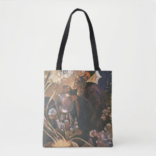 Fairy Tale, Aladdin en de Magic Lamp Tote Bag