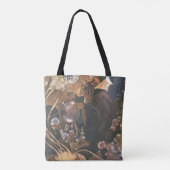 Fairy Tale, Aladdin en de Magic Lamp Tote Bag (Achterkant)
