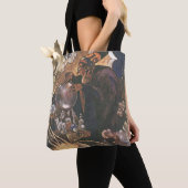 Fairy Tale, Aladdin en de Magic Lamp Tote Bag (Dichtbij)